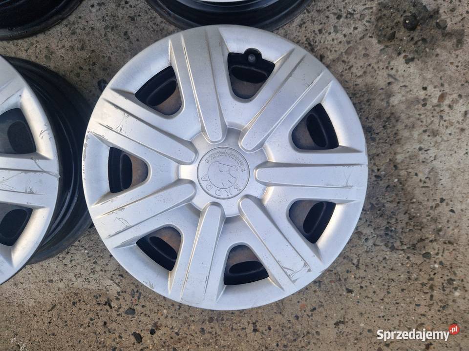 OEM felgi stalowe SKODA Fabia II 5Jx R14 5x100 Średnica 14" Samochodowe Samochodowe sprzedam