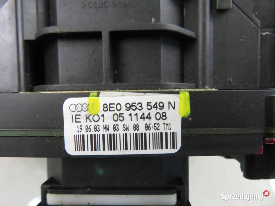 PRZEŁĄCZNIK ZESPOLONY AUDI A4 B6 8E0953549N