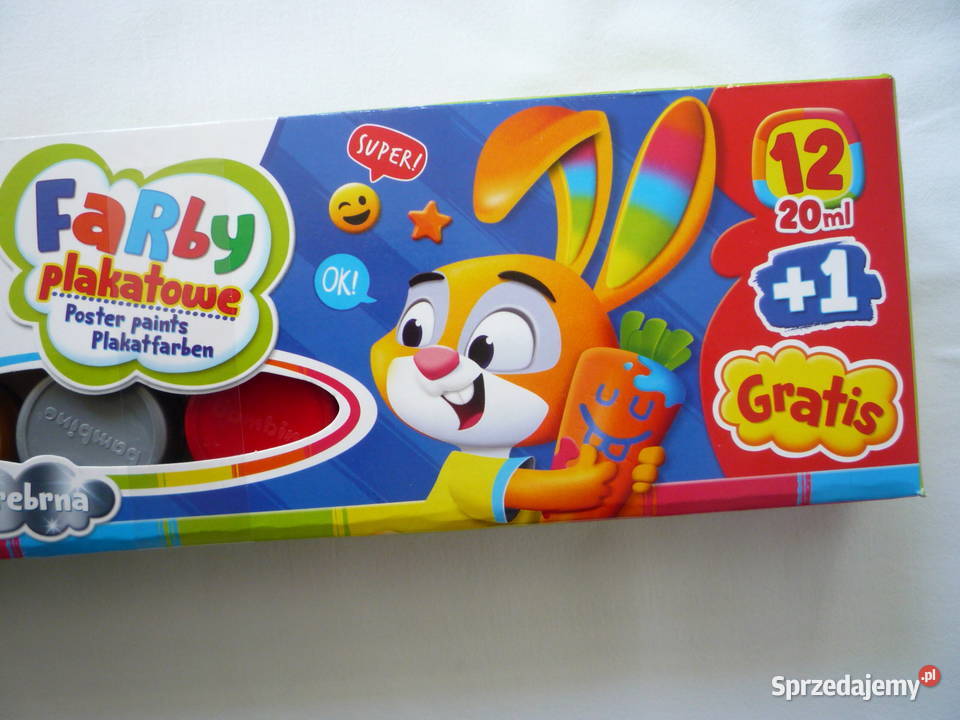 Nowe Bambino Farby plakatowe 20ml 121 Złota Szczecin