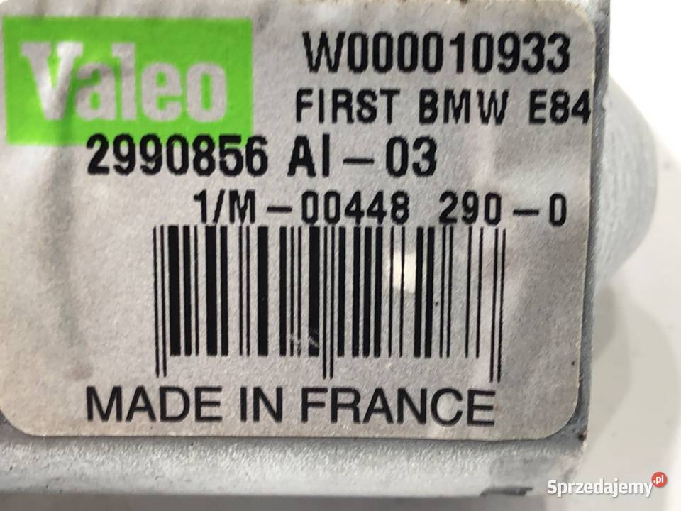 SILNIK WYCIERACZEK TYŁ BMW E84 2990856 Crossover podkarpackie