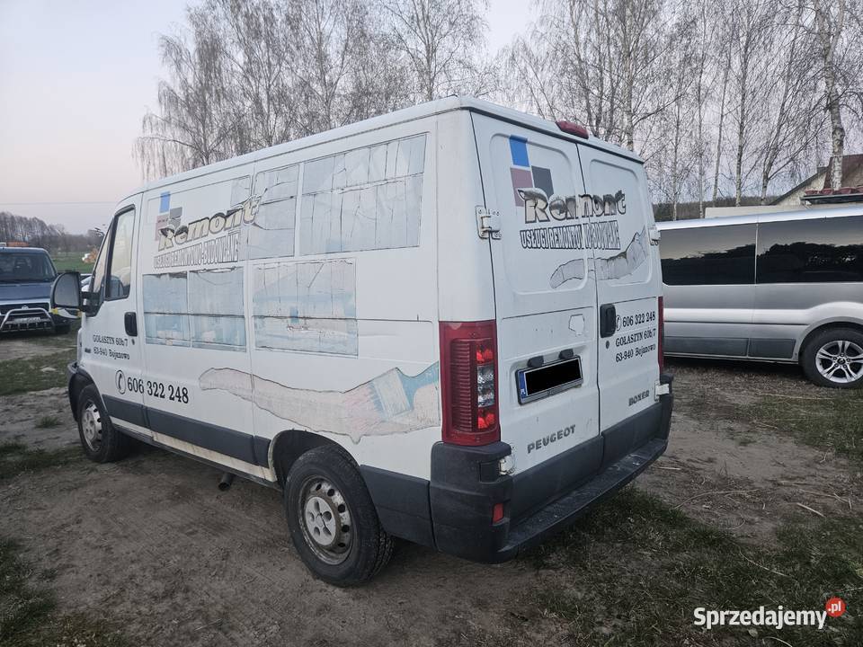PEUGEOT BOXER 20HDi 2004 l1h1 KLIMA W CAŁOŚCI NA Rok produkcji 2004 Sieradz