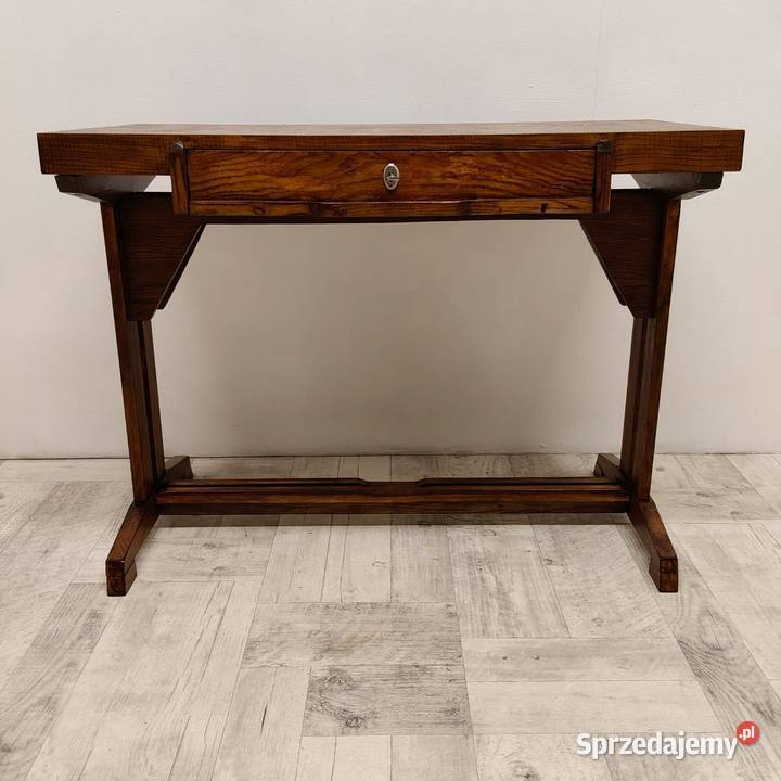 Małe biurko Mid century italy vintage design Meble łódzkie Radomsko