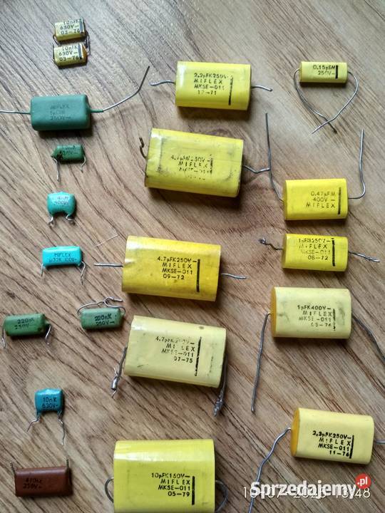 Kondensatory i inne elektrolityczne sprzedam