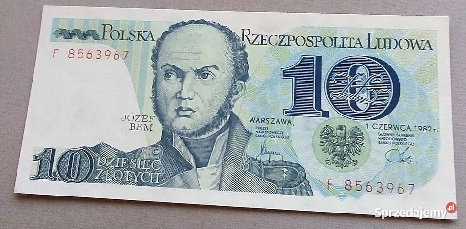POLSKA10 1982 rSERIAF 8563967ŁADNY BEM