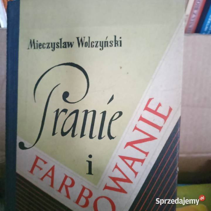 Pranie i farbowanie książki wysyłka Trójmiasto Gdańsk sprzedam