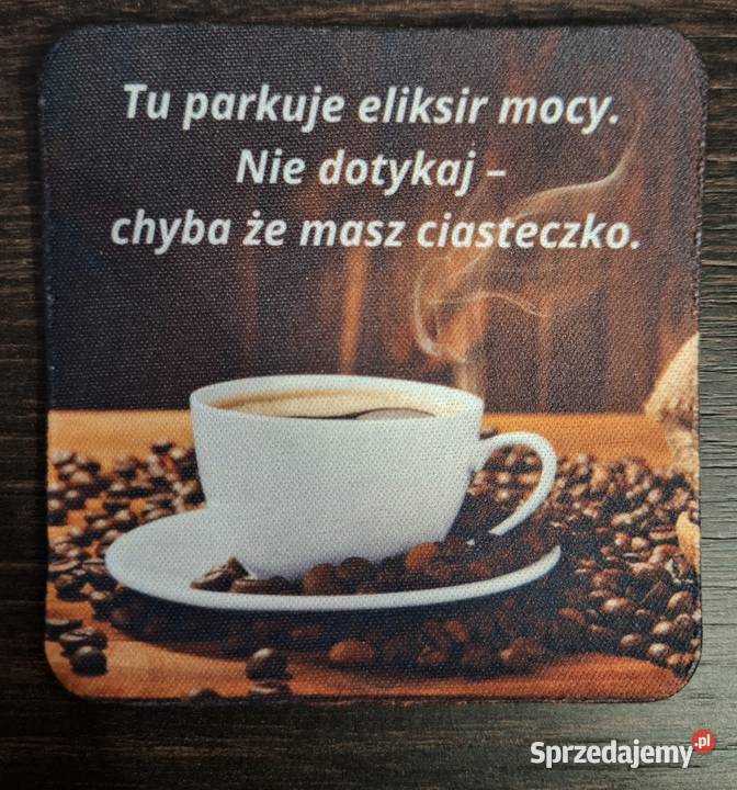 Podkładka pod kubek z własnym nadrukiem Zdjęcie Warszawa sprzedam