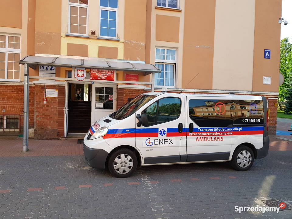 Transport Medyczny Ambulans Mrągowo Mikołaki Biskupiec 24h