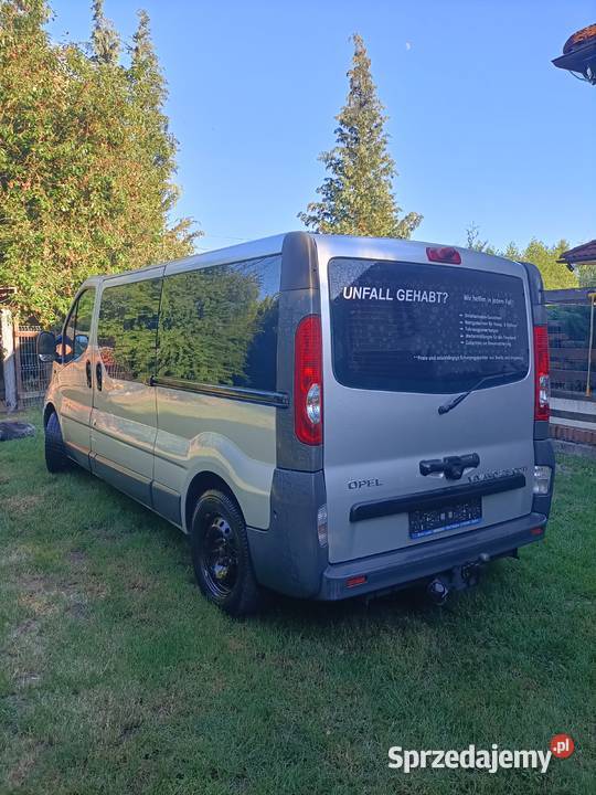 OPEL VIVARO 25 CDTI 9 osobowy LONG diesel lubuskie Gorzów Wielkopolski