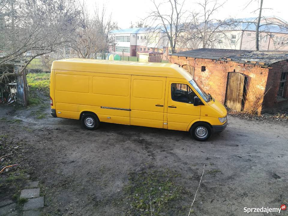 Mercedes Sprinter 29TDI 122 Maxi 98r drzwi odsuwane zachodniopomorskie Dębno