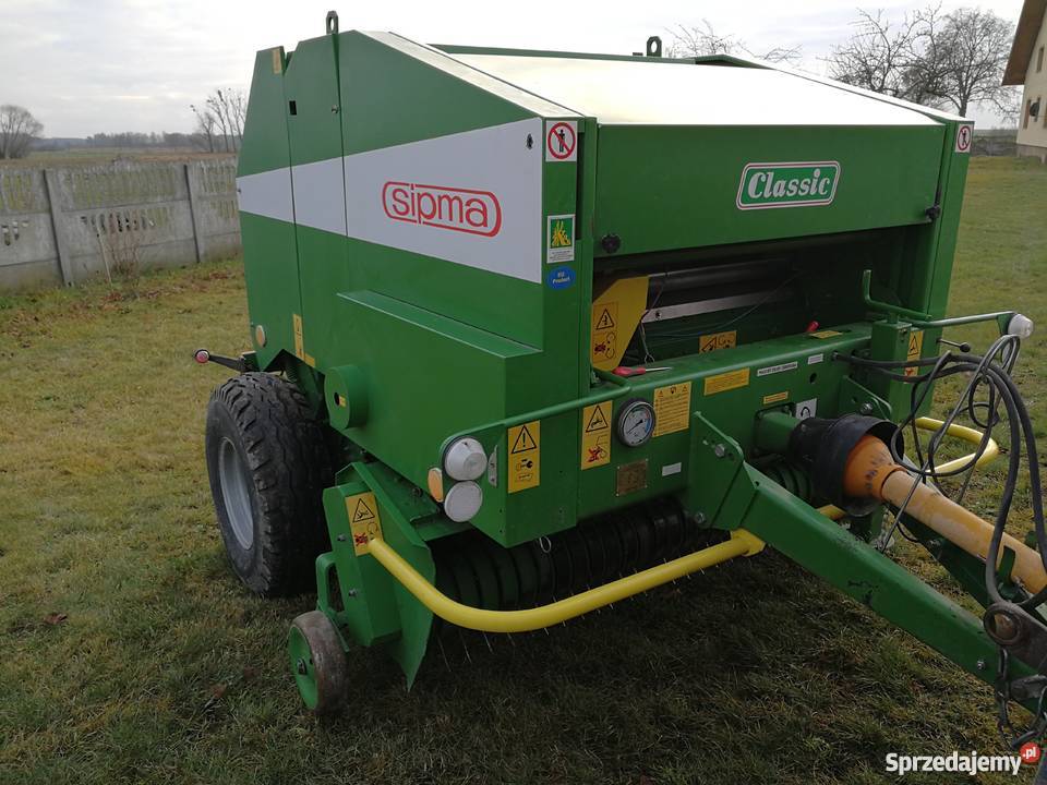 Sipma prasa rolująca siatka 2012r zwijarka Wisznice