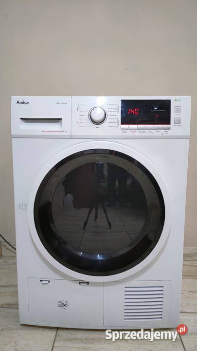 Suszarka Amica z pompą ciepła wsad 8 Agwarancja 84.5cm Lipno sprzedam