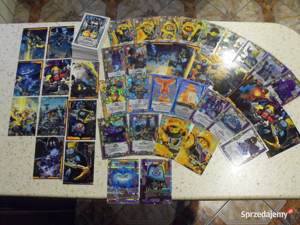 Lego NEXO KNIGHTS karty zestaw kart Pozostałe Mykanów