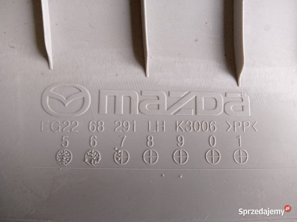 OSŁONA SŁUPKA TYLNEGO LEWEGO MAZDA CX7 22 D wielkopolskie sprzedam