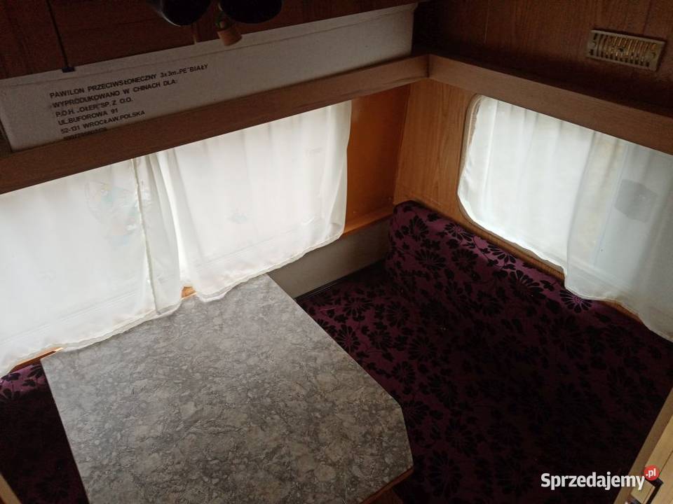 Przyczepa na działkę na budowę Kempingowe Przyczepy Ostrów Wielkopolski