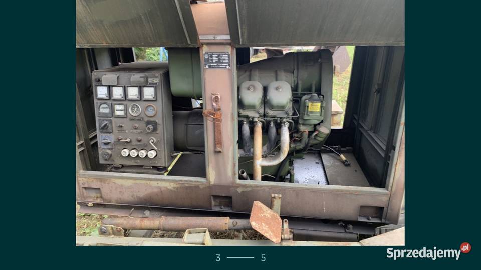 Agregat wojskowy PAD8 DIESEL 8KW 28h