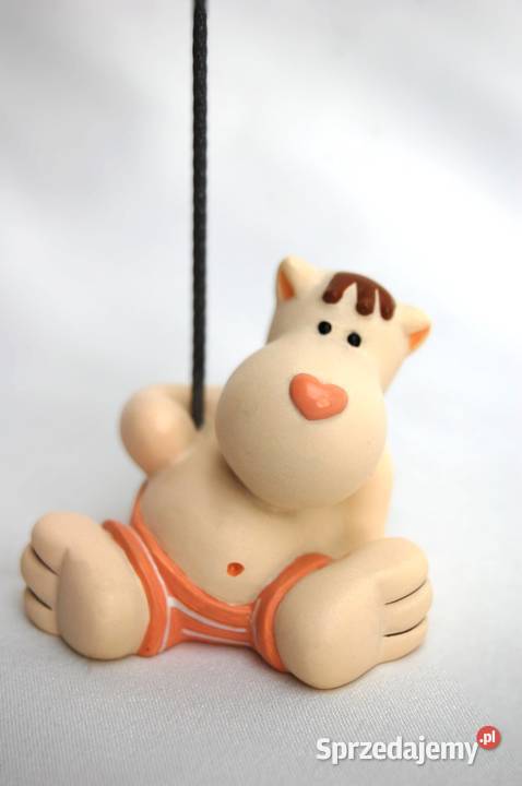 Klips na zdjęcie pocztówkę hipopotam figurka Lublin sprzedam