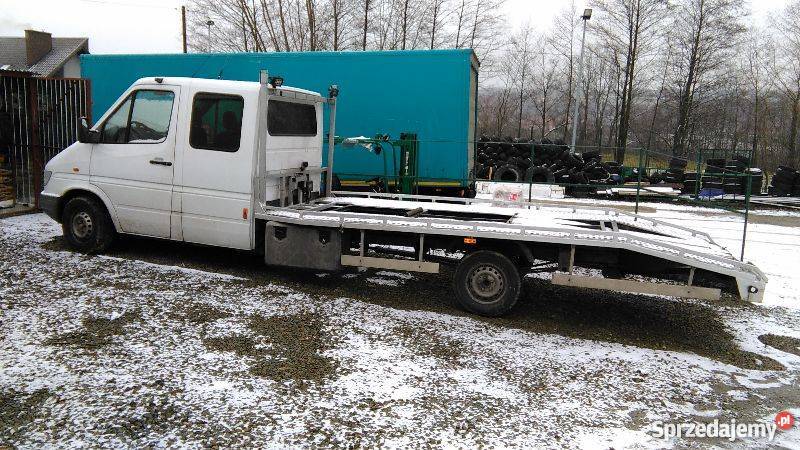 MercedesBenz Sprinter Laweta Pomoc drogowa Motoryzacja Łapanów