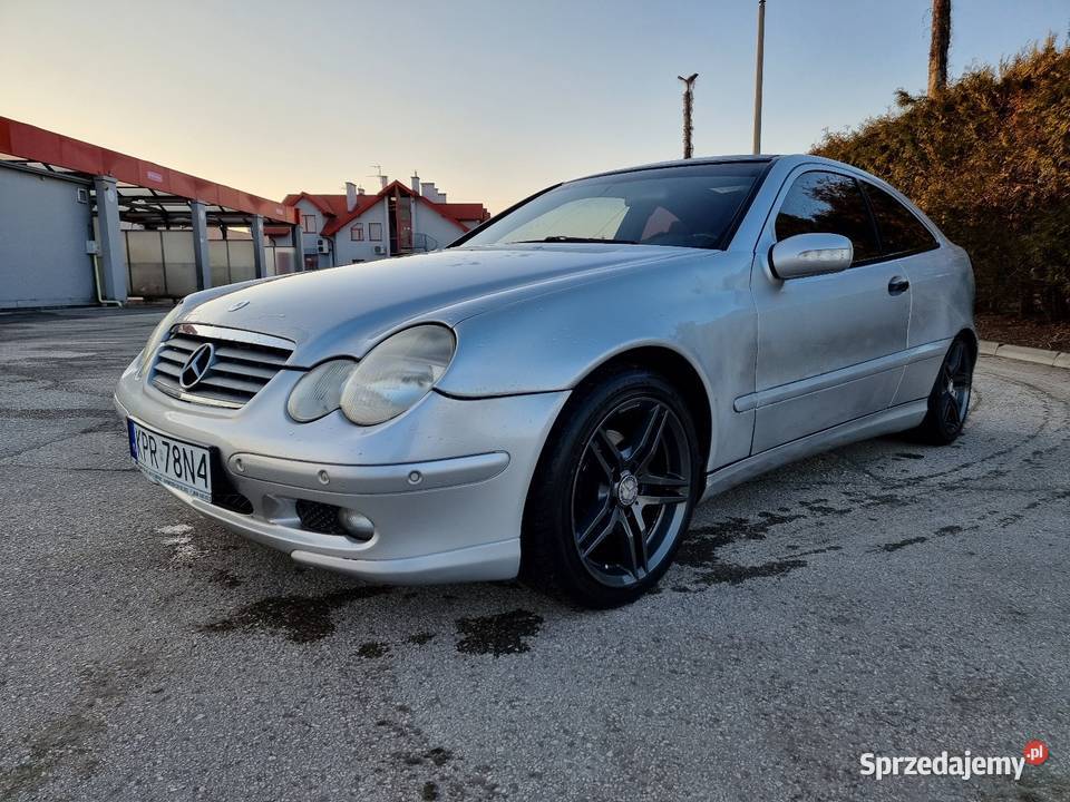Mercedes C200 W203 20 163 Kompresor Coupe LPG Zarejestrowany w Polsce Klasa C Proszowice