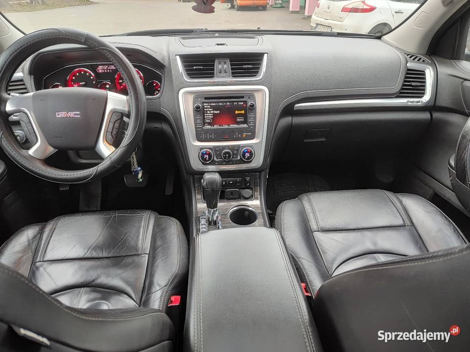 GMC Acadia SUV 7 automat osób hak bogate wielofunkcyjna kierownica Gręzów