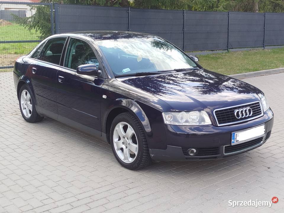 A4 B6 20 Benzyna Gaz sekwencja 2002 SEDAN garażowany Świdnik