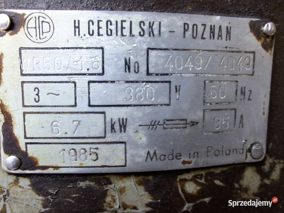 Wiertarka promieniowa H Cegielski Poznań WR 5016