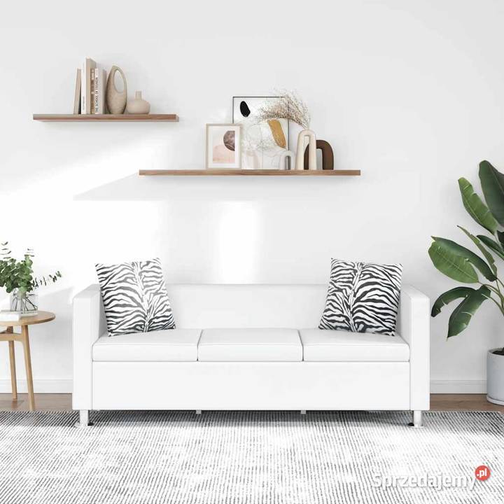 vidaXL Sofa 3osobowa ze skóry Warszawa