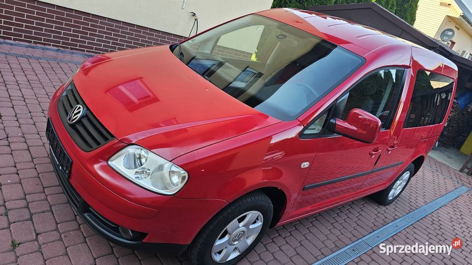 Volkswagen Caddy III 14 80 2008r 5 osobowy klima Zarszyn