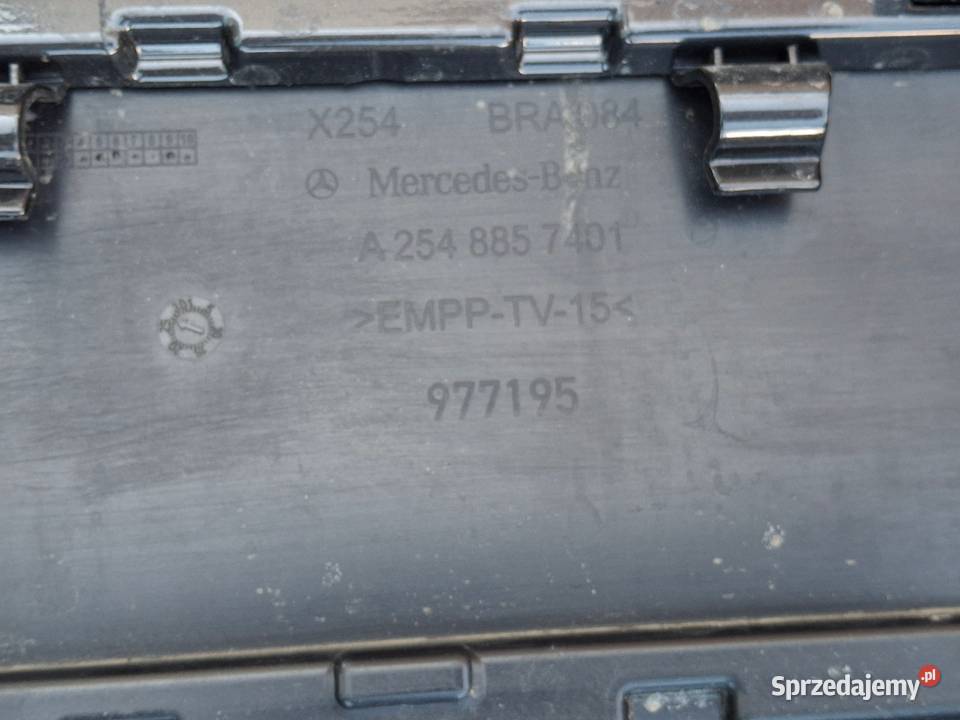 MERCEDES GLC X254 W254 ZDERZAK TYŁ TYLNY PDC Bieleń sprzedam