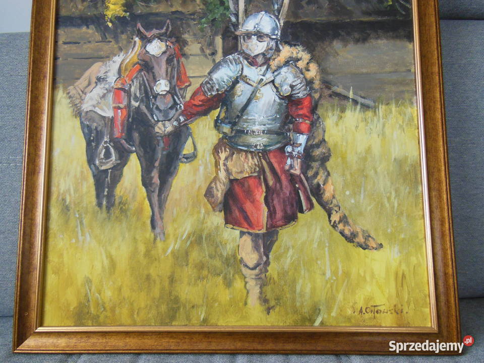 Obraz 50x60 Husarz Artur Orłowski Malarstwo Kielce