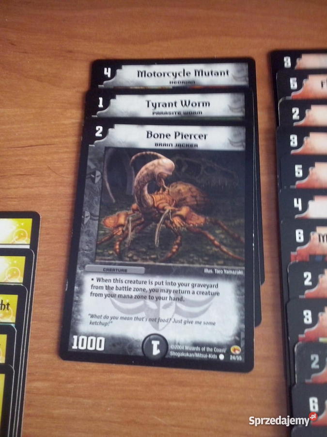 Karty Duel Masters metalowe pudełko