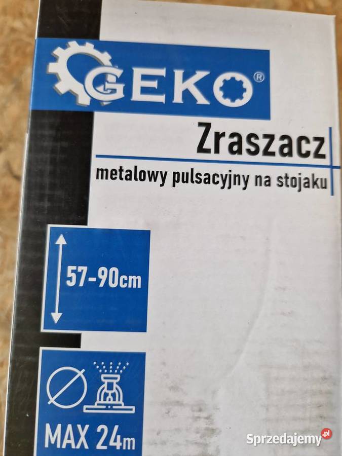 Zraszacz metalowy pulsacyjny na stojaku G73056