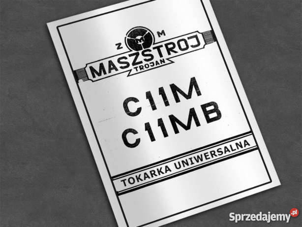 Tokarka C11 M C11 MB dokumentacja DTR sprzedam