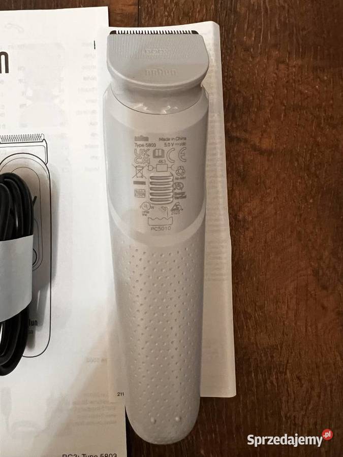 Trymer Braun BG3 Type 5803 Zdrowie i Uroda Tarnowskie Góry