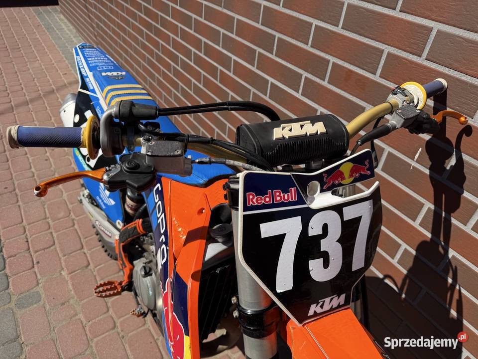 KTM sxf 450 2017 Troy Lee designs rozrusznik wielkopolskie Wysoka