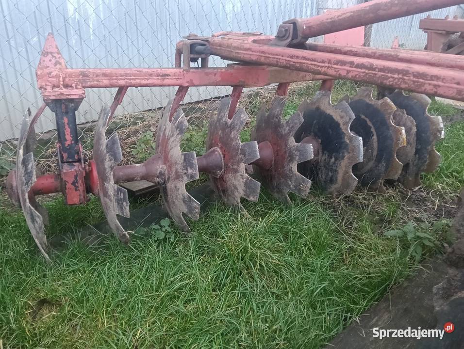 Sprzedam bronę talerzową i zgrabiarkę Sobótka sprzedam