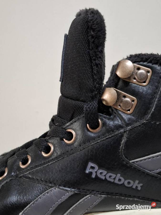 Wysokie sneakersy Reebok 37 ocieplane trampki 23cm sprzedam