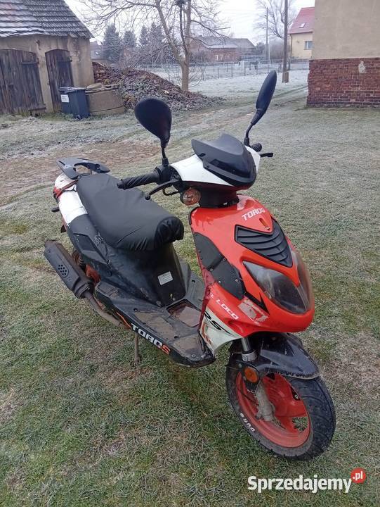 Skuter motorower Toros el loco 50cc 4t Romet 10000km lubuskie Leśniów Wielki