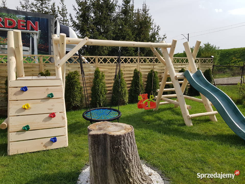 Plac zabaw huśtawki ślizg montaż w Dom i Ogród sprzedam