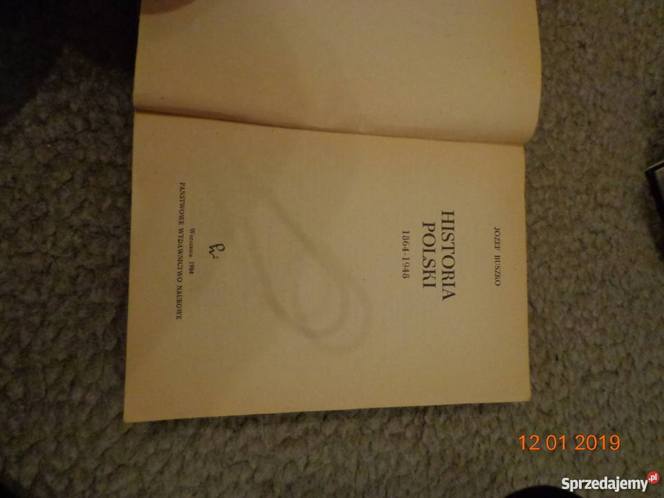 Historia Polski Józef Andrzej Gierowski Józef historia, archeologia Książki naukowe i popularnonaukowe Łódź