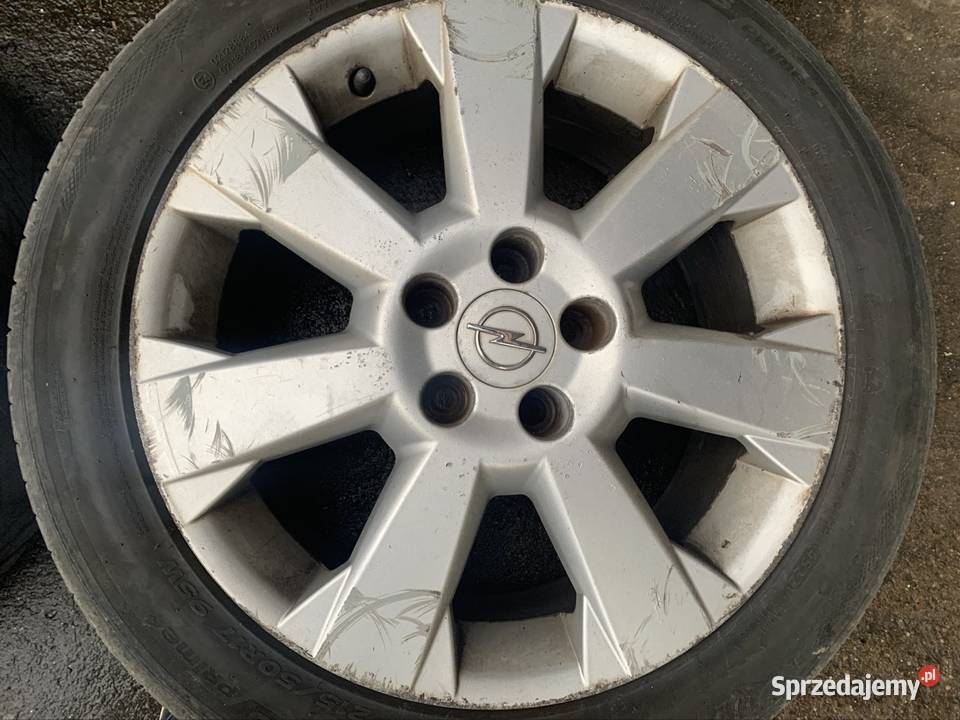 Felgi aluminiowe 17 koła alufelgi 5110 Opel Saab Opel OE Opony i felgi Szczecin sprzedam