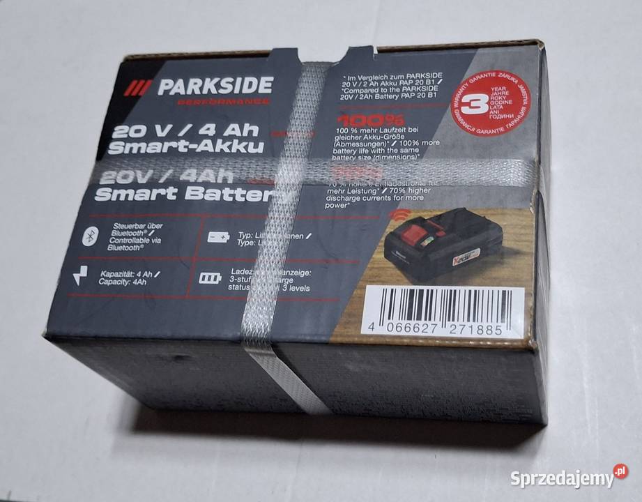 Akumulator PARKSIDE PERFORMANCE Smart X20V Team Narzędzia Łódź