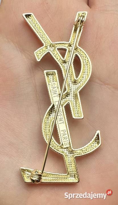 Broszka Zawieszka YSL Yves Saint Laurent 7 Ozdoby Warszawa