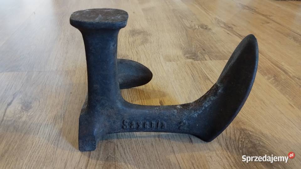 Stare kowadło szewskie saxonia 2 rzadkie Poznań
