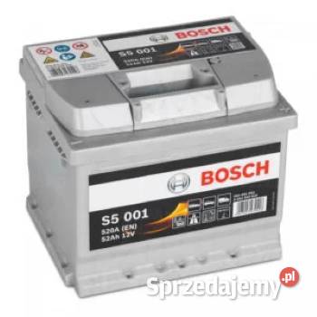 Akumulator Bosch 52Ah 520A EN S5001 DARMOWA Stalowa Wola sprzedam