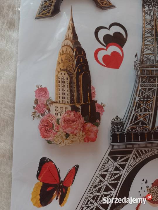 Home DecorFrancuska dekoracja domu PARISNaklejki Kraków sprzedam