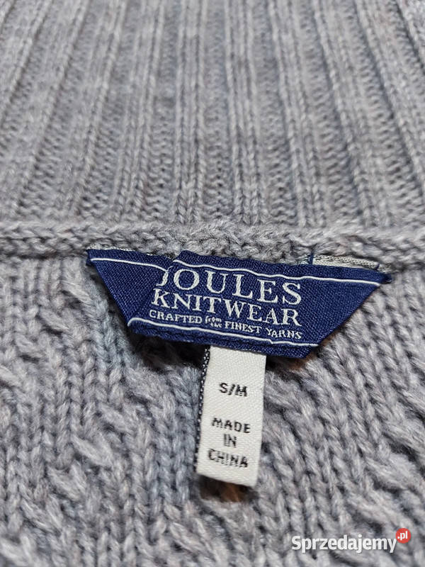 Szare ponczo peleryna z golfem krótkie 30 wełna szary/srebrny Swetry i golfy łódzkie