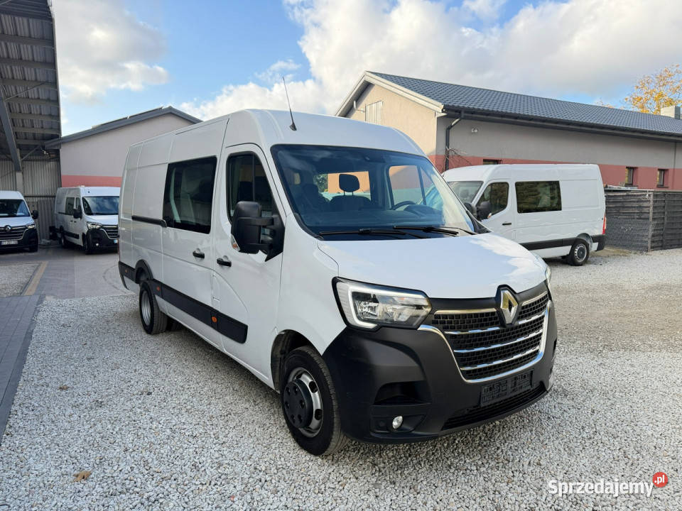 Renault Master L3H2 bliźniak 6 osobowy elektryczne lusterka mazowieckie
