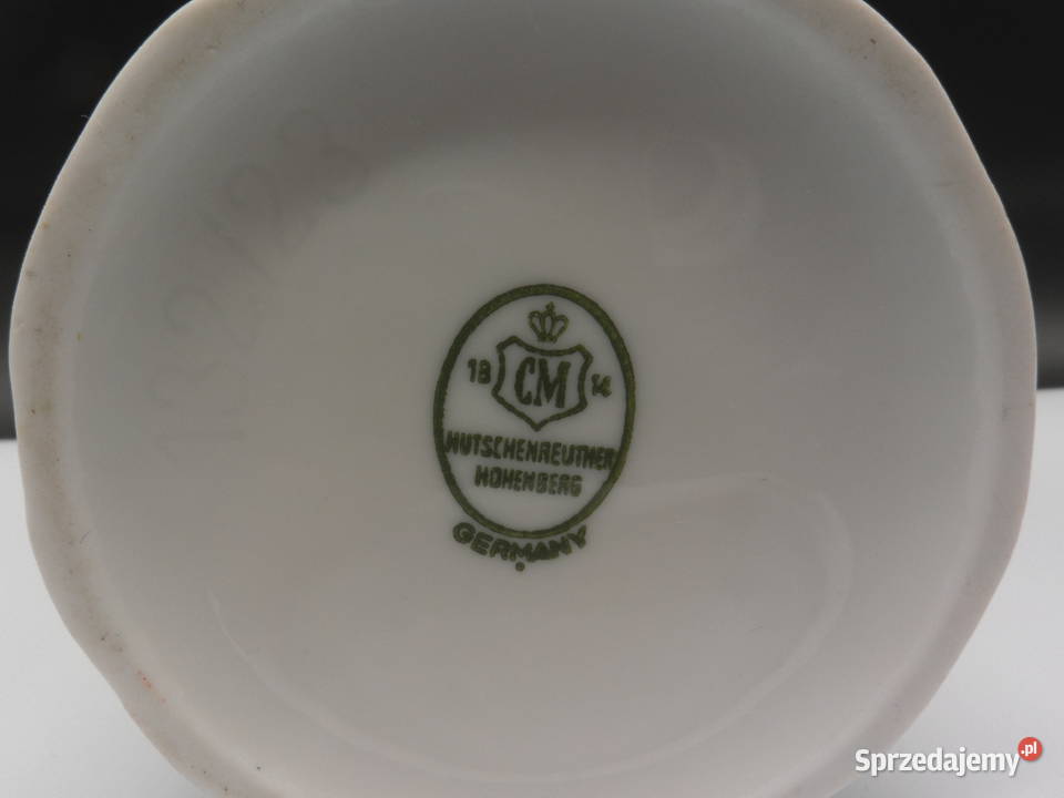 Porcelanowy wazon cylindryczny Hutschenreuther