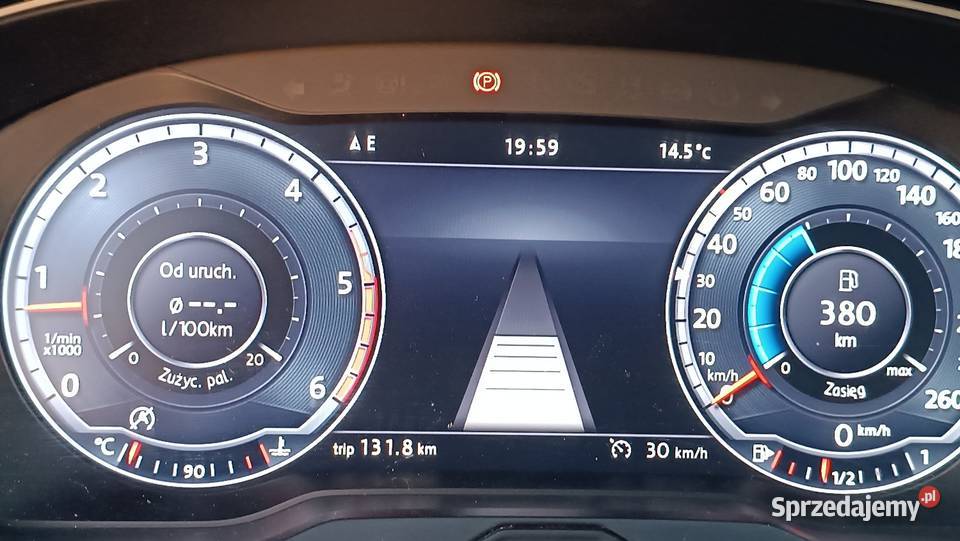 VW Passat B8 virtual cocpitpanoramanowy rozrzad