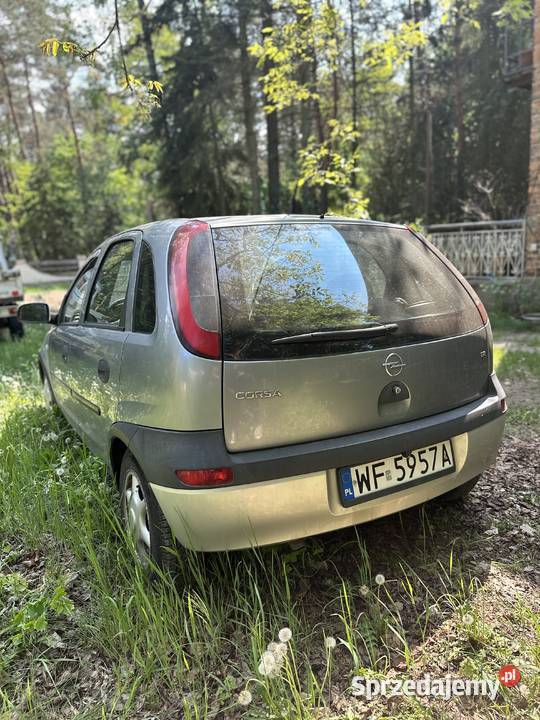 Opel Corsa C 12 Benzyna 2003 Rok produkcji 2003 Milanówek